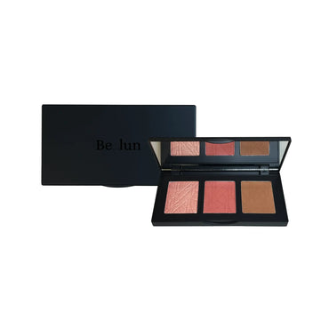 Pro Cheek Palette - Professional Cheek Palette for Blush, Contour & Highlight - Bealun