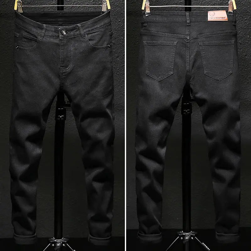 Fleece-Lined Men's Jeans – Slim Fit