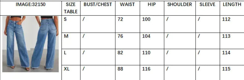 Frayed Hem Jeans – Wide-Leg Streetwear