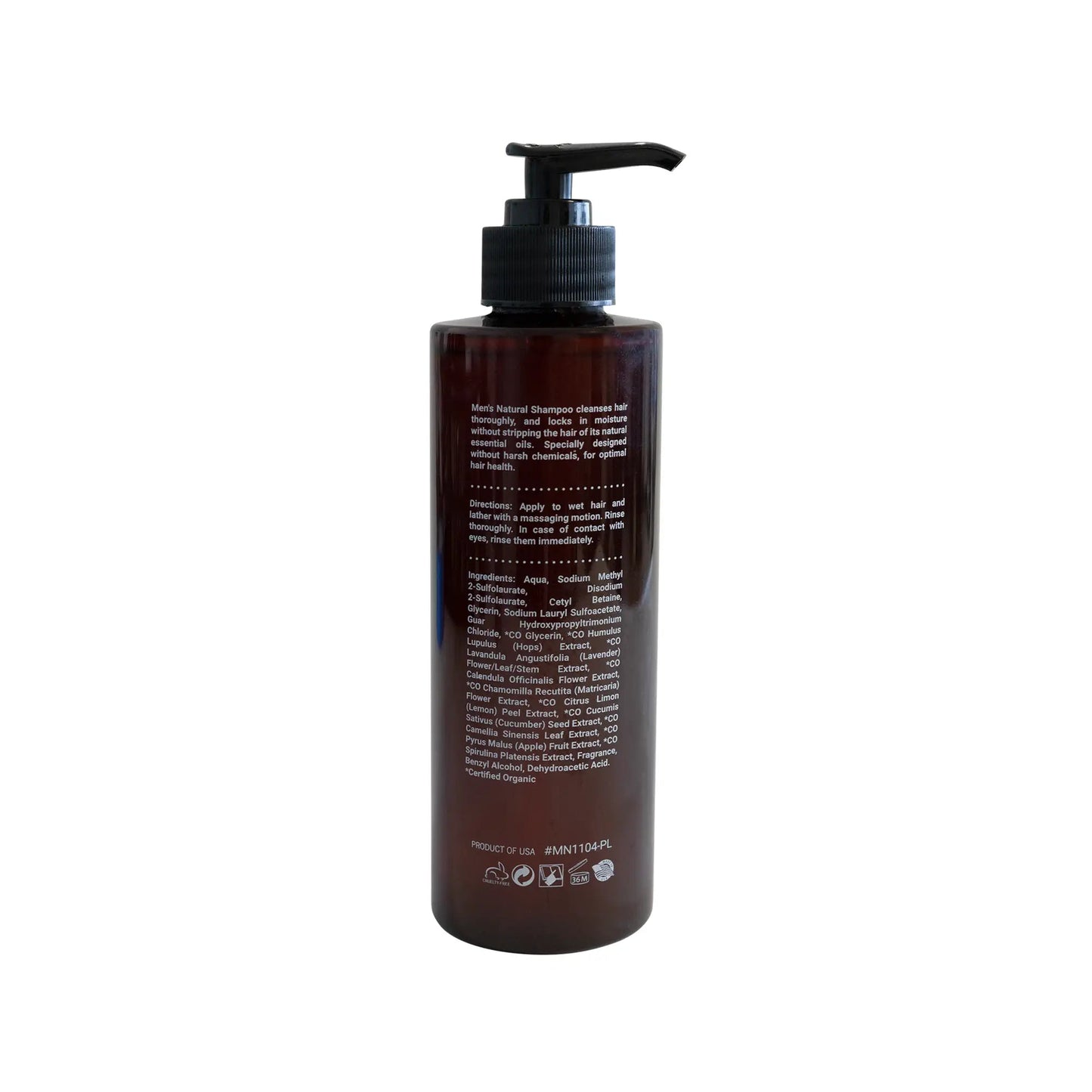 Vegan Men's Shampoo | Gentle Cleansing - Bealun